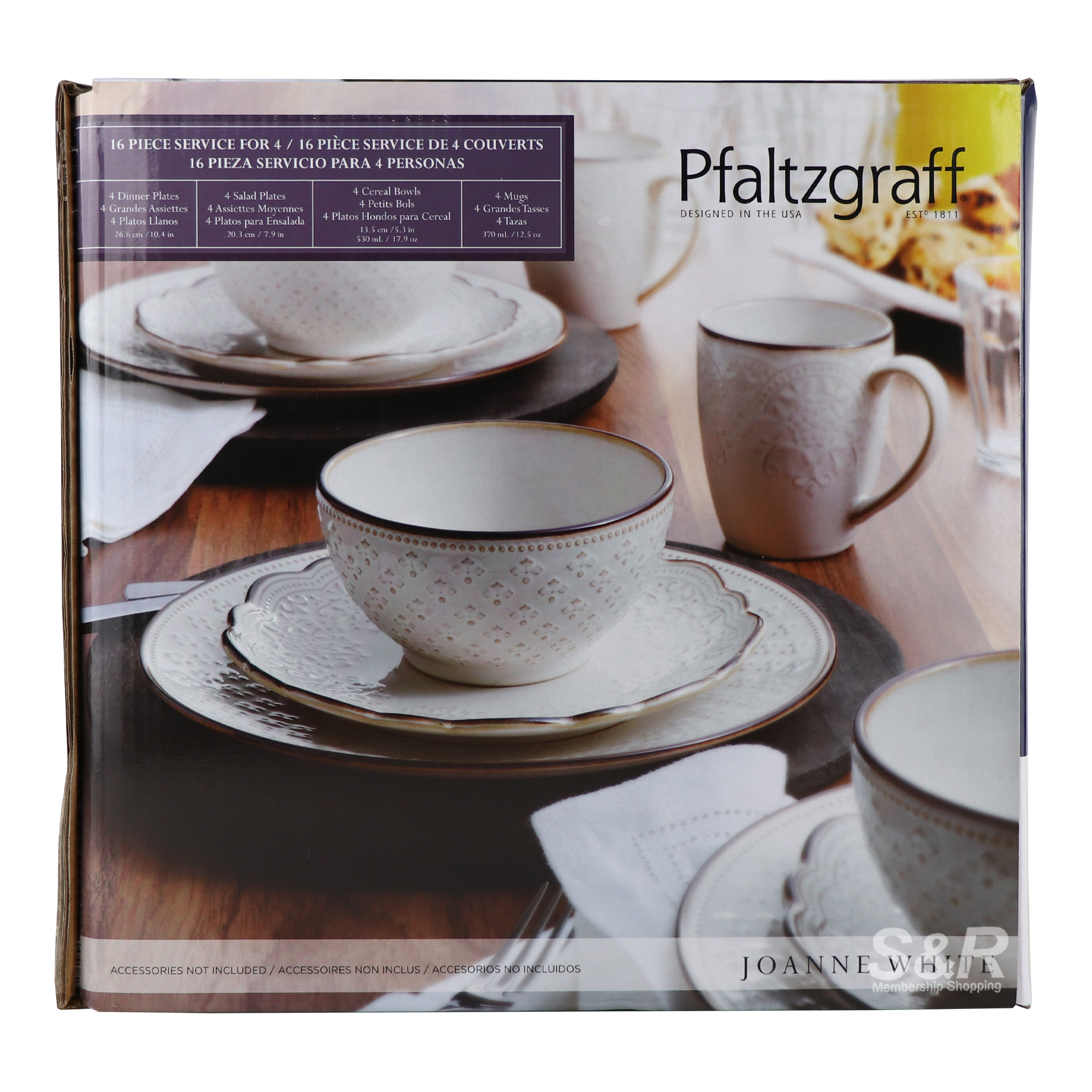 Pfaltzgraff Dinnerware 16pcs